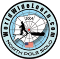 WorldWideLearn.com North Pole Solo Expedition 2004